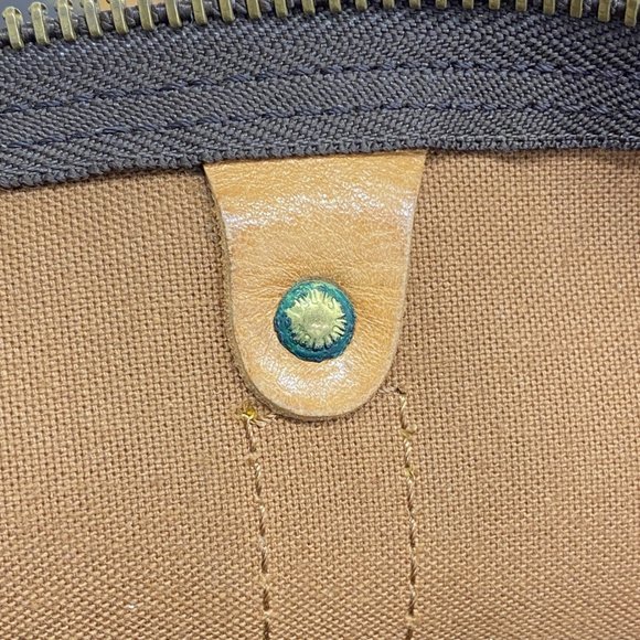 LOUIS VUITTON Monogram Keepall 60 M41422 Brown Bag - Picture 12 of 13